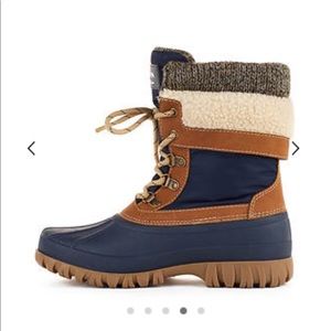 cougar creek duck boot navy